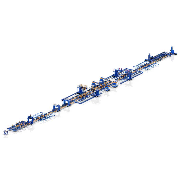 హై-ఎఫిషియెన్సీ స్టీల్ ఫ్యాబ్రికేషన్ కోసం బాక్స్ బీమ్ వెల్డింగ్ లైన్ ఏది కీలకం?